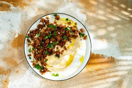 Houmous à la viande